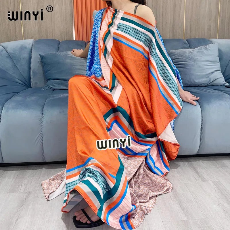 2021dresses for women Maxi Floral turke Summer robe